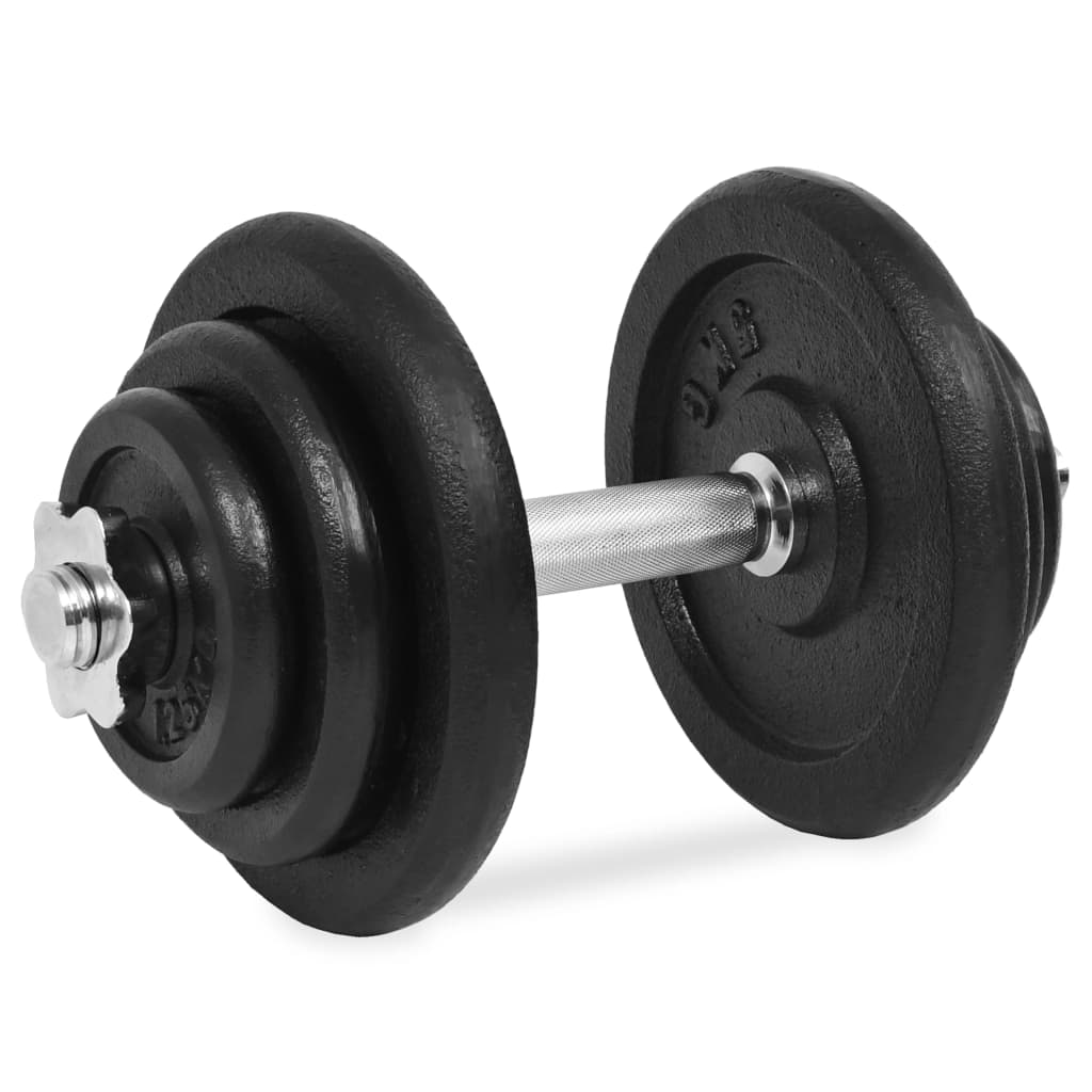 Käsipainosarja 18 osaa 40 kg valurauta