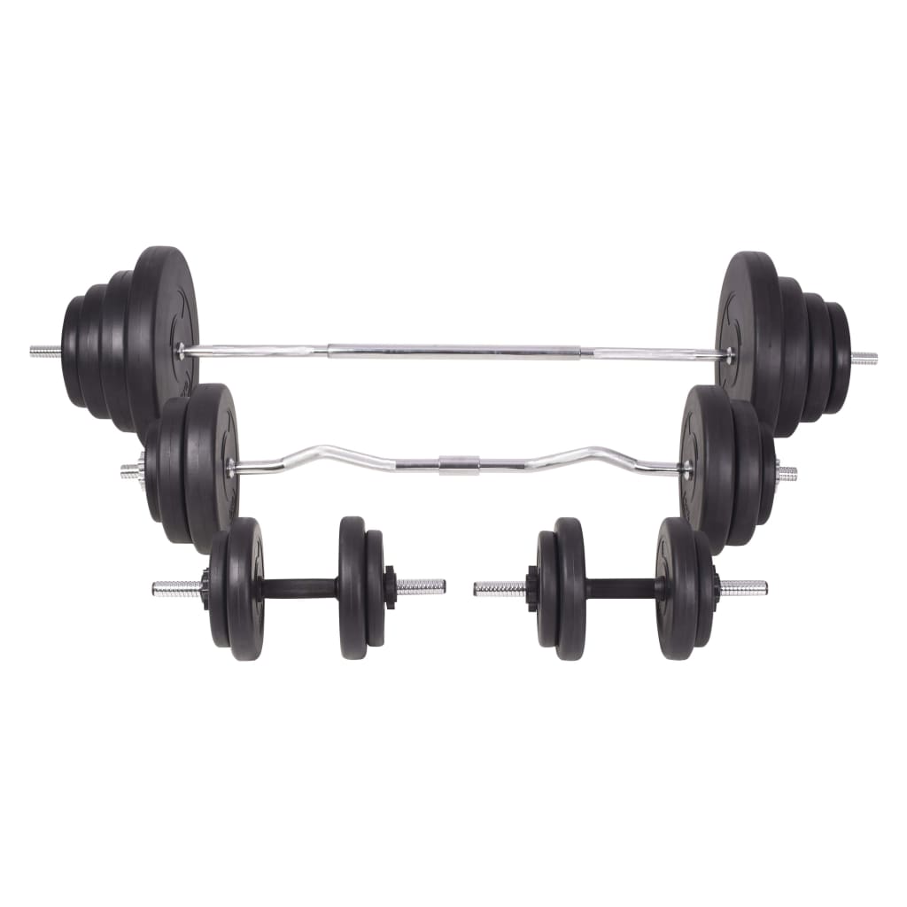 Käsi- ja levypainosarja 120 kg