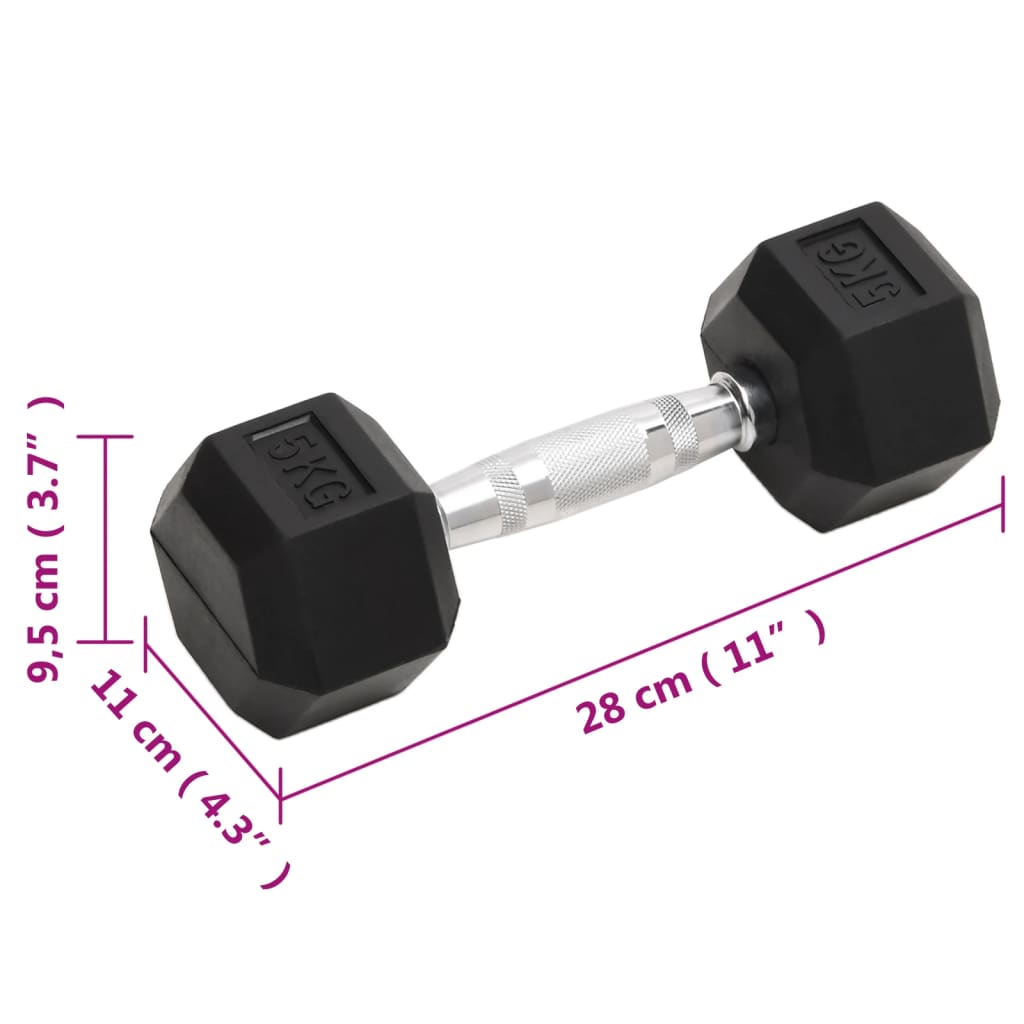Käsipainot 2 kpl 10 kg valurauta