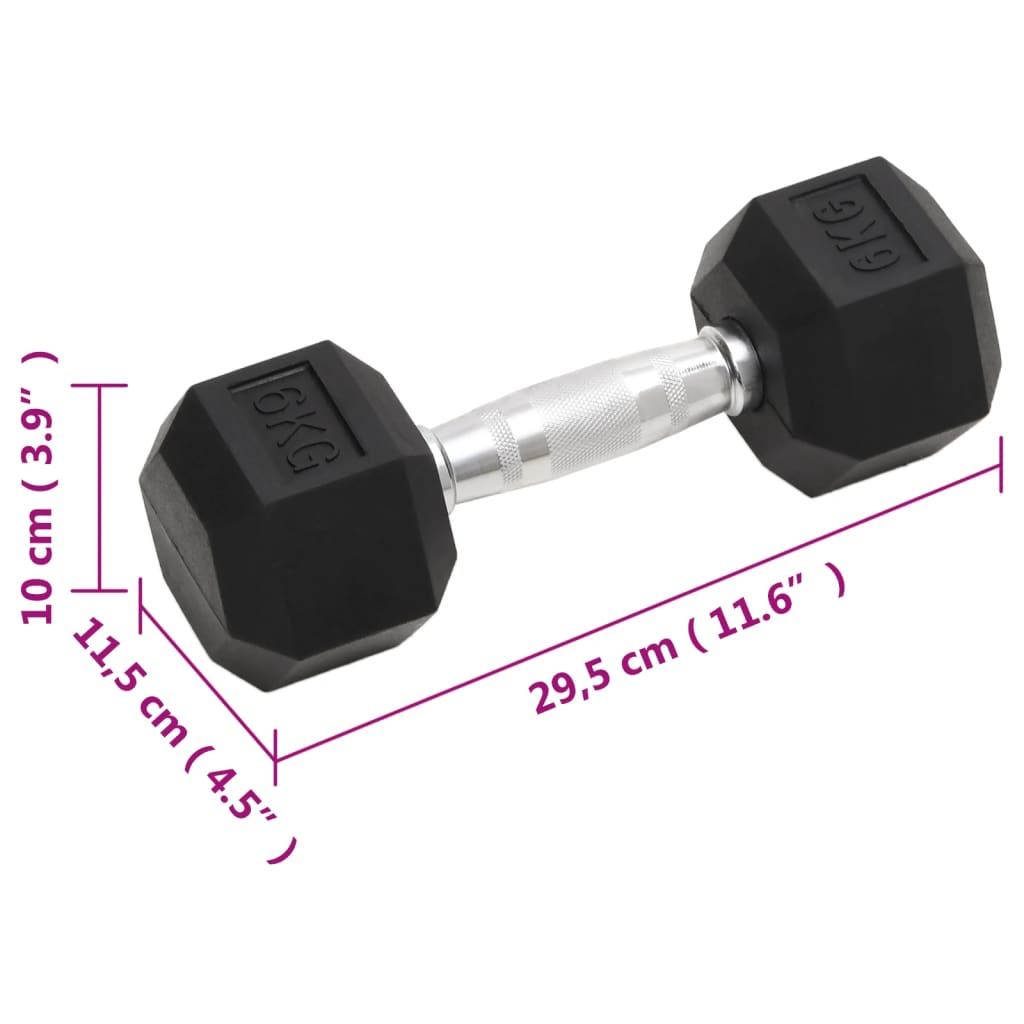 Käsipainot 2 kpl 12 kg valurauta