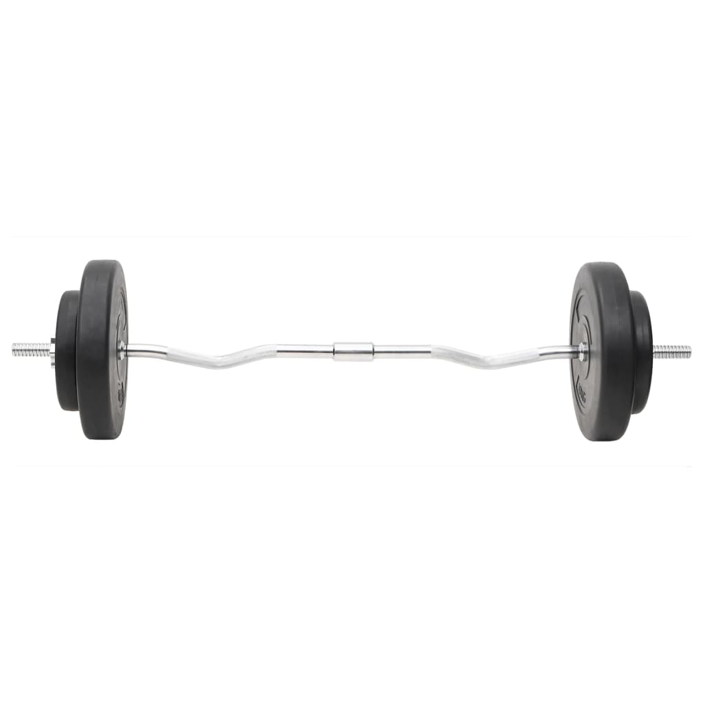 Painonnostotanko ja käsipainosarja levyillä 60 kg