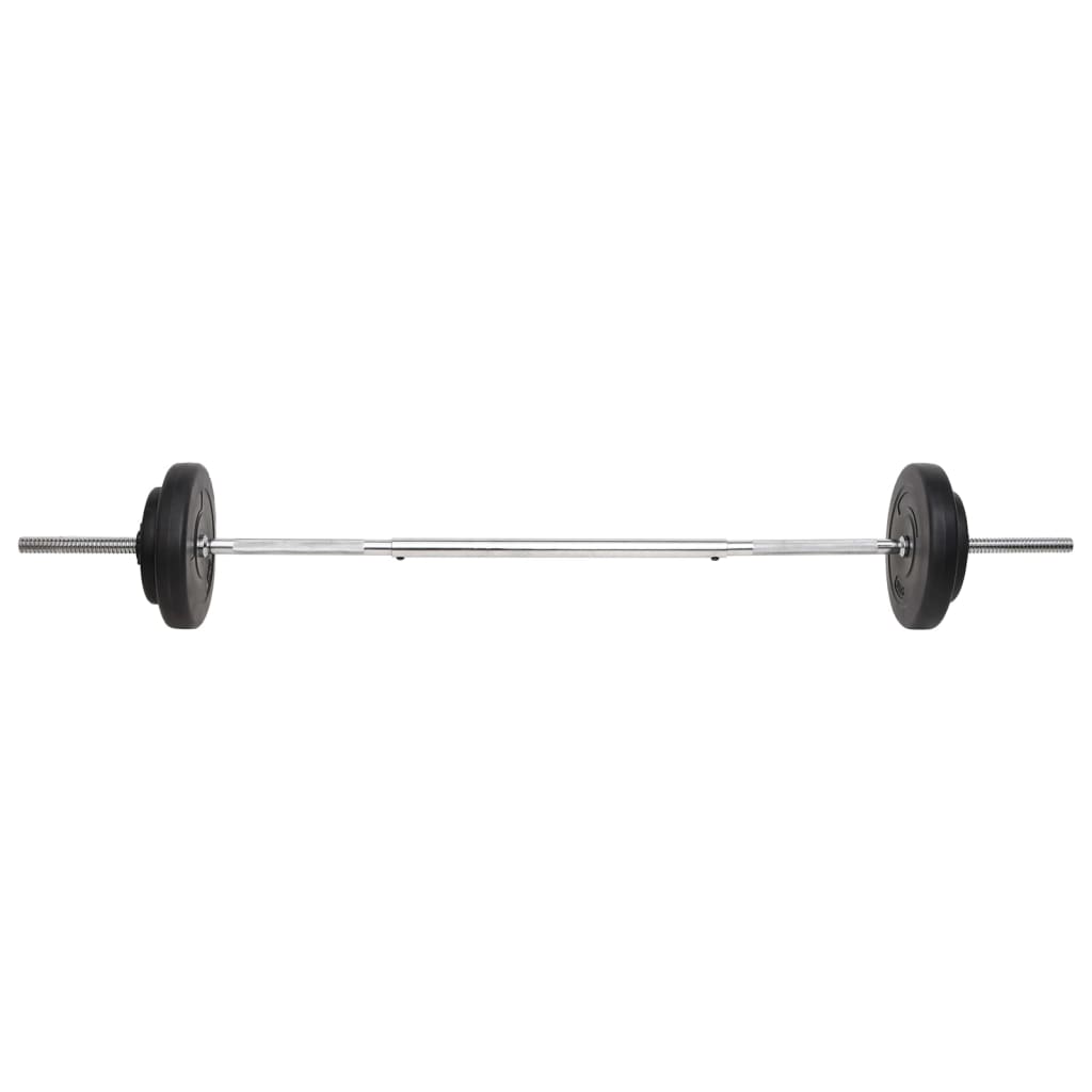 Painonnostotanko ja käsipainosarja levyillä 60 kg