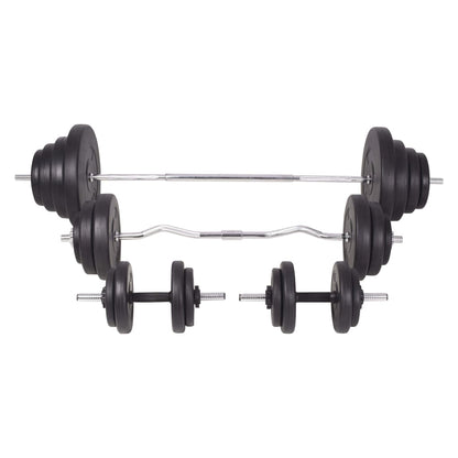 Käsi- ja levypainosarja 120 kg