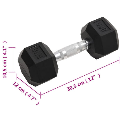 Käsipainot 2 kpl 16 kg valurauta