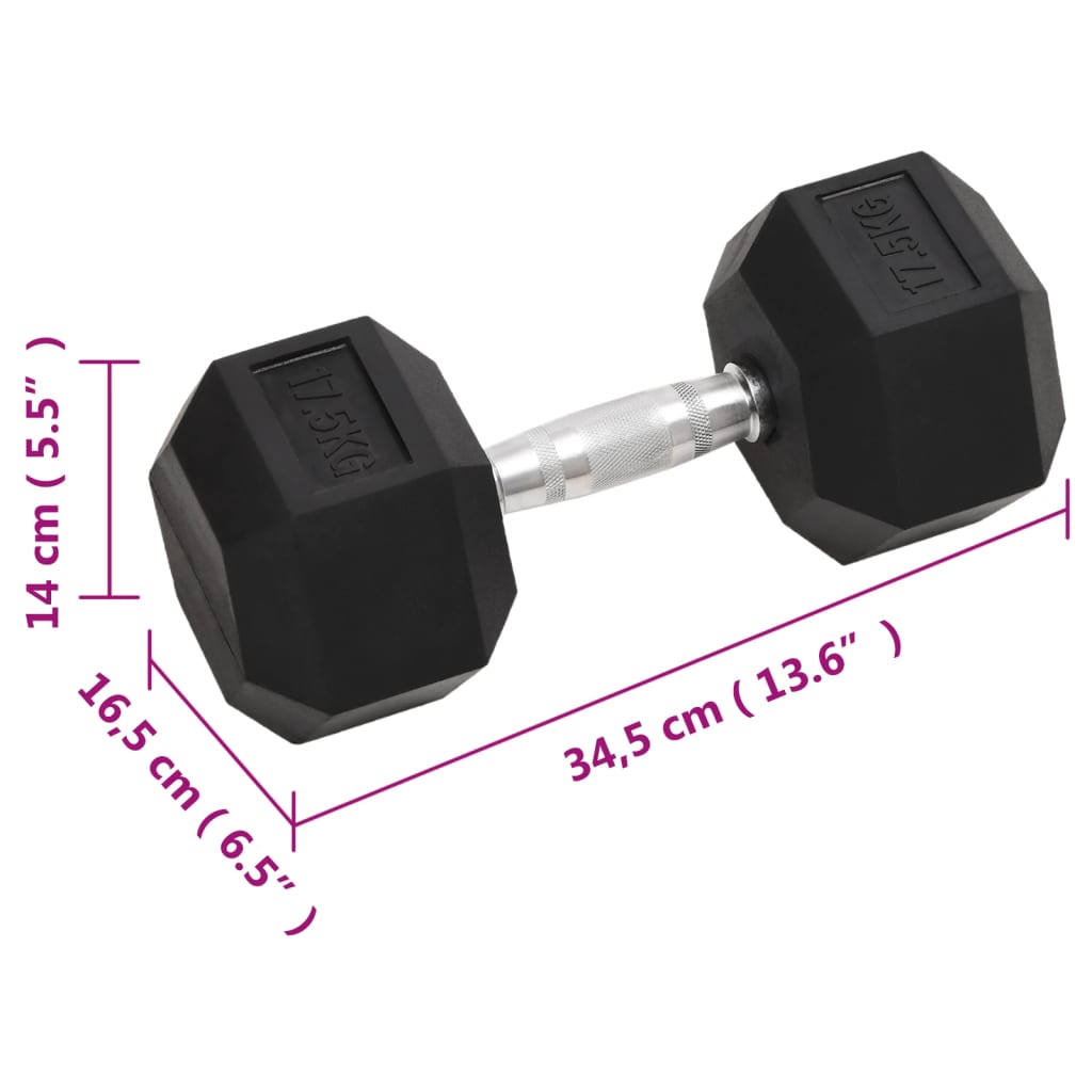Käsipaino 17,5 kg valurauta