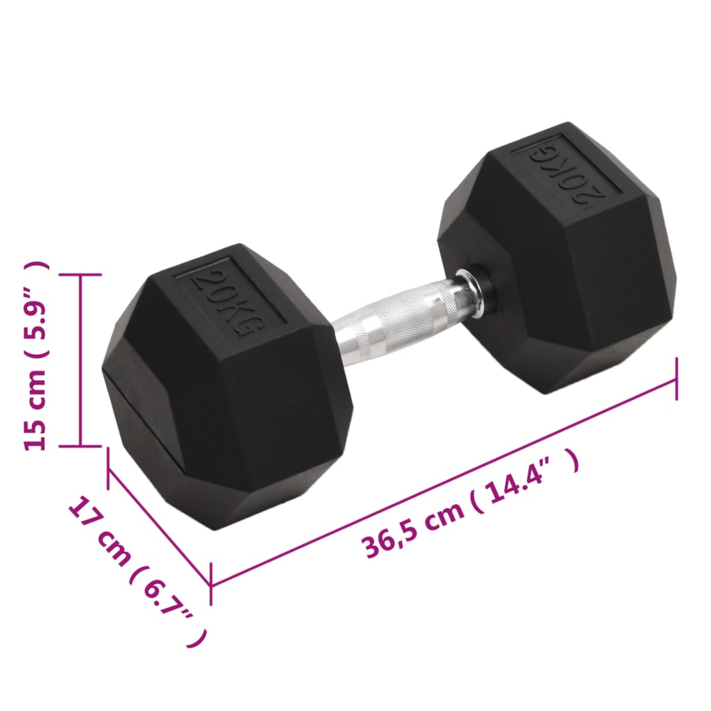Käsipaino 20 kg valurauta