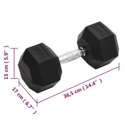 Käsipaino 20 kg valurauta