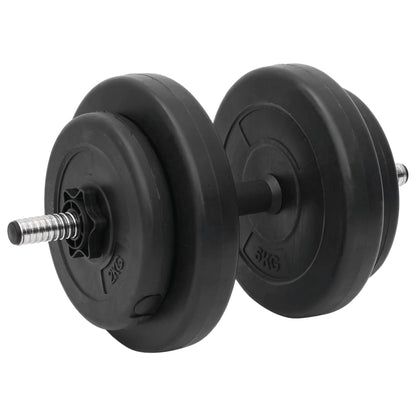 Hauistanko ja käsipainosarja levyillä 60 kg