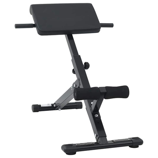 Hyperextension Penkki 120 kg Kokoontaittuva ja Säädettävä Teräs